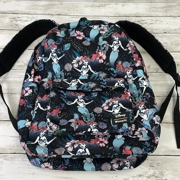 Disney | Bags | Loungefly Little Mermaid Full Size Backpack  display picture 2